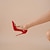 halpa Naisten korkokengät-Naisten Korkokengät Ystävänpäivä lahjat Valkoiset kengät Ystävänpäivä Tekojalokivi Stilettikorko Terävä kärkinen Tyylikäs Kiiltonahka Loaferit Musta Valkoinen Punainen