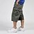 billige Klassisk-Herre Taktiske shorts Cargoshorts Shorts til turbruk Snorer Elastisk midje Multi lomme عادي Anvendelig Kalv lengde utendørs Daglig Camping &amp; Vandring Mote Klassisk Svart Gul