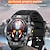 abordables Montres connectées-696 KC80 Montre intelligente 1.43 pouce Smartwatch Montre Connectée Bluetooth ECG + PPG Podomètre Rappel d&#039;Appel Compatible avec Android iOS Femme Hommes Mode Mains-Libres Rappel de Message IP 67