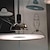 economico Luci Isola cucina-lampada a sospensione a led isola della cucina lampada a sospensione in acrilico 1 luce 40/60cm design singolo in metallo e27 finiture verniciate camera da letto moderna in stile nordico sala da