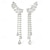 abordables Pendientes-Mujer Pendients de aro Borlas Precioso Elegante Moda Diamante Sintético Aretes Joyas Plata Para Boda Fiesta 1 Par