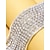 זול עגילים-בגדי ריקוד נשים עגילים צמודים פרנזים יָקָר אלגנטית אופנתי יהלום מדומה עגילים תכשיטים כסף עבור חתונה מפלגה זוג 1