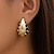preiswerte Ohrringe-Damen Kreolen Birne Tropfen Kostbar Erklärung Diamantimitate Ohrringe Schmuck 1 # / 2 # / 3 # Für Hochzeit Party 1 Paar