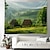 cheap Landscape Tapestry-Countryside Landscape Hanging Tapestry Wall Art Large Tapestry Mural Decor Photograph Backdrop Blanket Curtain Home Bedroom Living Room Decoration