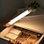 tanie światło szafki-Lampka nocna LED z czujnikiem ruchu USB akumulatorowa inteligentna taśma LED z możliwością przyciemniania bez kabla Szafka w sypialni Szafka na wino Oświetlenie korytarza