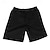 economico Vacanza-Per uomo Shorts Shorts di Lino Pantaloncini Estivi Tasca Elastico in vita Coulisse Semplice All&#039;aperto Quotidiano Uscire Vacanza Casual Nero Bianco