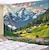 cheap Landscape Tapestry-Countryside Landscape Hanging Tapestry Wall Art Large Tapestry Mural Decor Photograph Backdrop Blanket Curtain Home Bedroom Living Room Decoration