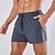 abordables Shorts de running para hombre-Hombre Pantalones Cortos Running Shorts de gimnasio Bolsillo Cintura elástica Bermudas Exterior Deporte Deportivo Secado rápido Ligero Suave Maratón Corriendo Rutina de ejercicio A Medida Ropa de