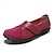 economico Slip-ons e mocassini da donna-mocassini slip-on da donna punta tonda comode scarpe basse appartamenti casual in ecopelle
