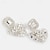 cheap Earrings-Women&#039;s Drop Earrings Transparent Heart Precious Luxury Sweet Imitation Diamond Earrings Jewelry Silver For Wedding Party Engagement 1 Pair