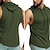 Χαμηλού Κόστους Μπλουζάκια &amp; Πουκάμισα-Ανδρικά Κοντομάνικη μπλούζα Veste de Drumeție Αμάνικο Με Κουκούλα Αμάνικη Μπλούζα Αμάνικο πουκάμισο Τοπ γιλέκου Εξωτερική Γρήγορο Στέγνωμα Moale Σκούπισμα ιδρώτα Πολυεστέρας Μαύρο Λευκό Πράσινο Χακί