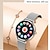 preiswerte Intelligente Armbänder-696 T8mini Smartwatch 1.19 Zoll Smart-Armband Bluetooth Anruferinnerung Schlaf-Tracker Herzschlagmonitor Kompatibel mit Android iOS Damen Nachrichterinnerung IP 67 40mm Uhrengehäuse