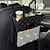 cheap Car Organizers-FYAUTOPER Crystal Car Seat Back Hanging Bag Auto Document Holder Multi-Pocket Bottle Bag Storage Box Organizer Travel Tidy Pouch Pocket