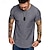 cheap Men&#039;s Casual T-shirts-Men&#039;s T shirt Tee Plain Crew Neck Casual Short Sleeve Clothing Apparel Simple Sportswear Casual Muscle