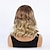 cheap Synthetic Trendy Wigs-Blonde Wigs for Women Synthetic Wig Curly Asymmetrical Wig Blonde Short Blonde Synthetic Hair 14 Inch Women&#039;s Fluffy Blonde