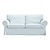 Χαμηλού Κόστους IKEA Καλύμματα-ektorp κάλυμμα καναπέ 2 θέσεων ή ektorp κάλυμμα καναπέ-κρεβάτι 2 θέσεων με καλύμματα μαξιλαριών και καλύμματα πλάτης, ektorp κάλυμμα καναπέ που πλένεται προστατευτικό επίπλων