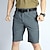 cheap Cargo Shorts-Men&#039;s Tactical Shorts Cargo Shorts Hiking Shorts Button Zipper Pocket Plain Waterproof Breathable Knee Length Outdoor Daily Camping &amp; Hiking Sports Workout ArmyGreen Black