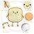Χαμηλού Κόστους Ενθέματα Μαξιλαριών-μαξιλάρι ψωμιού τοστ αστείο φαγητό βελούδινα μαξιλάρια παιχνιδιών μικρά χαριτωμένα γεμιστά βελούδινο καναπέ τοστ μαξιλάρι ψωμί τοστ χρυσό