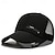 cheap Men&#039;s Hats-Men&#039;s Baseball Cap Sun Hat Trucker Hat Black White Polyester Fashion Casual Street Daily Letter Adjustable Sunscreen Breathable