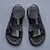 halpa Miesten sandaalit-miesten nahkasandaalit mustat ruskeat kesäsandaalit rantatossut rennot päivittäiset hengittävät luistamattomat kengät