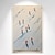 economico Dipinti a olio-dipinto originale di sport da sci su tela dipinto personalizzato texture arte da parete regalo personalizzato sciatore su montagna innevata arte bianca sulla neve sci senza cornice