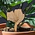 preiswerte dekorative Gartenpfähle-Pflanzenetiketten Pflanzenschilder Holzmarkierungen für Garten Topfpflanze handgefertigt ermutigende Holzpflanzenauswahl Aussaatschilder Pflanzenetikettenpfähle