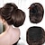 voordelige Chignons-rommelig haar broodje kort paardenstaart broodje trekkoord kam clip broodje extensie voor vrouwen synthetisch haarstuk chignon opgestoken knot haar voor dagelijks feest