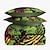 voordelige Dekbedovertreksets-tropische plant wijnstokken dik vilt vierkant bed dekbedovertrek bedset 2-delige set 3-delige set lichtgewicht zachte korte pluche set