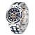 billige Kvartsklokker-ofns menn quartz watch mote casual armbåndsur lysende kalender vanntett dekorasjon stål klokke