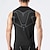 cheap Men&#039;s Running Tee &amp; Tank Tops-Men&#039;s Workout Tank Top Running Tank Top Sleeveless Vest / Gilet Casual Athleisure Breathable Quick Dry Soft Gym Workout Running Walking Sportswear Activewear Solid Colored Black White Gray