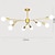 levne Design Sputnik-stropní lustr 125cm 9/12/15/18 hlavová žárovka není součástí dodávky kovové galvanizované povrchy moderní severský styl obývací pokoj ložnice 110-240v