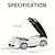 abordables Soporte para coche-Soporte creativo para teléfono de coche modelo de coche soporte para teléfono de navegación de ventilación de coche soporte para teléfono de casa
