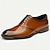 abordables Chaussures de Costume Classiques-Homme Chaussures habillées Cuir Cuir de vachette pleine fleur italien Confortable Antidérapantes Lacet Noir Marron Café