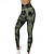 cheap Yoga Leggings &amp; Tights-Women&#039;s Yoga Pants Yoga Leggings High Waist Yoga Gym Workout Pilates Tights Tie Dye Army Green Burgundy Dark Green Spandex Sports Activewear Stretchy Slim
