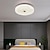 cheap Ceiling Lights-LED Ceiling Light 40 cm Round Crystal 3-Color Light Starlight Ceiling Lamp Bedroom Lamp Ceiling Light for Living Room Corridor 110-240V
