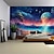 זול שטיח נוף-גלקסיה יקום תלוי שטיח קיר אמנות שטיח קיר גדול תפאורה צילום רקע שמיכה וילון בית חדר שינה קישוט סלון