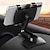abordables Supports de voiture-Support de téléphone portable de voiture, support de navigation multifonctionnel rotatif pour miroir de tableau de bord de voiture