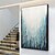cheap Abstract Paintings-Abstract Skyline Painting hand painted Extra large wall art pain ting handmade blue landscape painting on canvas large wall art blue abstract mordern painting for Bedroom Living room painting