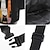 abordables Bolsas de impresión gráfica-Mujer Bolso bandolera Cinturón Deportivo Paño Oxford Nailon Exterior Diario Festivos Cremallera Impermeable Transporte múltiple Gato Negro Blanco