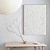 cheap Abstract Paintings-Hand painted 3D Textured White Abstract Painting on Canvas 3D Textured Wall Art Boho Modern Canvas Art Living Room Decor pattle knife oil painting Home Decor Hotel Art Piece