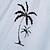tanie Spodnie z nadrukiem-męskie spodnie lniane 40% spodnie lniane spodnie letnie spodnie plażowe ściągacz w pasie proste nogawki drzewo kokosowe oddychające pełnej długości wakacje moda plażowa na co dzień niebieski brązowy