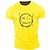 Χαμηλού Κόστους Γραφικά πουκάμισο ανδρών-Κινούμενα σχέδια Γραφικά Σχέδια Αστείος Μαύρο Λευκό Κίτρινο Μπλουζάκι Γραφικά μπλουζάκια Ανδρικά Γραφικός Μείγμα Βαμβακιού Πουκάμισο Καθημερινό Πουκάμισο Κοντομάνικο Άνετο μπλουζάκι