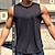 cheap Men&#039;s Running Tee &amp; Tank Tops-Men&#039;s Workout Tank Top Running Tank Top Sleeveless Vest / Gilet Casual Athleisure Breathable Quick Dry Soft Gym Workout Running Walking Sportswear Activewear Solid Colored Black White Orange