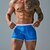 cheap Men's Swim Shorts-Men's Board Shorts Swim Shorts Swim Trunks Patchwork Drawstring Elastic Waist Color Block Comfort Quick Dry Short Holiday Beach Weekend Fashion Casual Lake blue Black Micro-elastic
