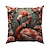 cheap Animal Style-Flamingo Roses Decorative Toss Pillows Cover 1PC Soft Square Cushion Case Pillowcase for Bedroom Livingroom Sofa Couch Chair