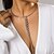 cheap Necklaces-Long Necklace Gold Plated Women&#039;s Artistic Trendy Tassel Fringe Cool Y Shaped Necklace For Party Work Daily