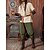 abordables Fondos-Medieval Renacimiento siglo 17 Pantalones pantalones piratas Pirata Vikingo Cruzado Correa Color sólido Hombre Pirata Fantasía Víspera de Todos los Santos Mascarada Víspera de Todos los Santos LARP