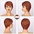 cheap Human Hair Capless Wigs-Pixie Cut Human Hair Wigs for Black Women None Lace Front Pixie Wigs Layered Short Human Hair Wi with Bangs for Daily Wear