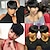 baratos Perucas capless de cabelo natural-Perucas curtas onduladas em camadas pretas para mulheres 1b cor cabelo humano perucas curtas corte pixie perucas com franja