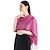 cheap Shawls-Shawls Women&#039;s Wrap Elegant Sparkle &amp; Shine Sleeveless Polyester Wedding Wraps With Pure Color For Party Spring &amp; Summer